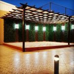 مظلات حدائق خشبية الرياض