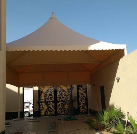 مظلات ابواب خارجية مظلات فوق ابواب المنازل بالرياض