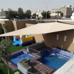 تركيب مظلات تغطية المسابح الخارجية