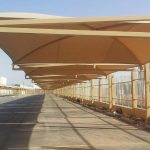 تفصيل قماش مظلات | تركيب مظلات pvc والبولي إيثلين بأسعار مناسبة