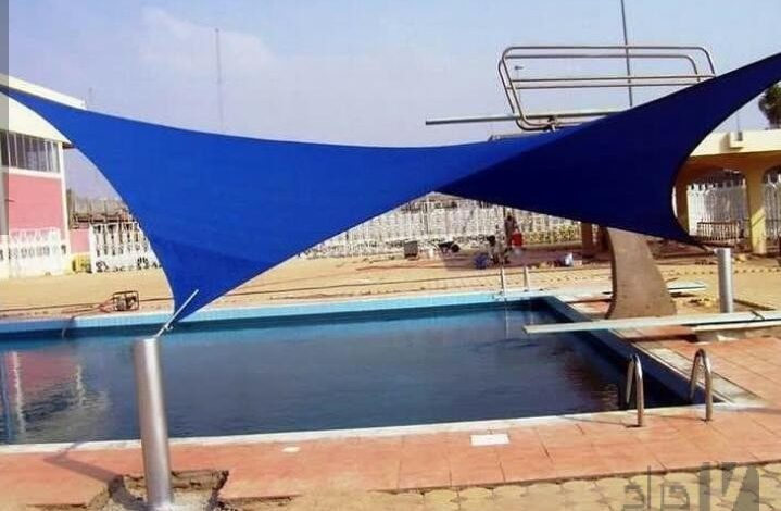 مظلات رخيصة للمسابح في الرياض | شراع تغطية المسابح