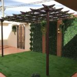 مظلات خشبية للحدائق الرياض