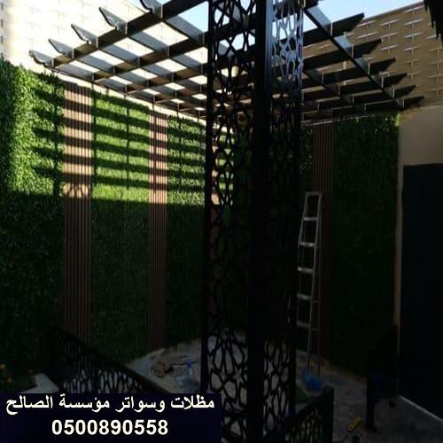 برجولات تركيب جميع انواع واشكال البرجولات شاهد بالفيديو والصور