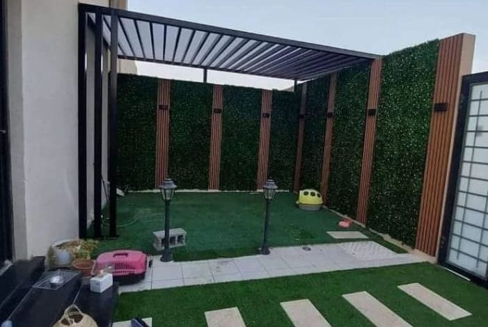 مظلات حديد | مظلة حديد للسيارات والحدائق | تصاميم وأشكال جديدة